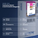 CARTUCHO EPSON C13T70134010 MAGENTA - resumen de atributos