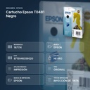 CARTUCHO EPSON T0481 NEGRO  - resumen de atributos