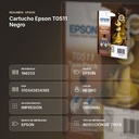 CARTUCHO EPSON T0511 NEGRO - resumen de atributos