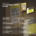 CARTUCHO EPSON T06164 AMARILLO - resumen de atributos