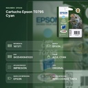 CARTUCHO EPSON T0795 CYAN - resumen de atributos