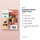 CARTUCHO EPSON T0872 CIAN - características principales