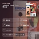 CARTUCHO EPSON T0878 NEGRO - resumen de atributos