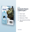 CARTUCHO EPSON T1002 CYAN * - características principales