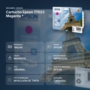CARTUCHO EPSON T7023 MAGENTA  * - resumen de atributos