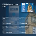 CARTUCHO EPSON T7032 CYAN * - resumen de atributos