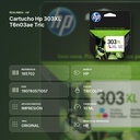 CARTUCHO HP 303XL T6N03AE TRIC - resumen de atributos