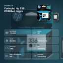CARTUCHO HP 336 C9362EE NEGRO - resumen de atributos