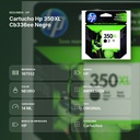 CARTUCHO HP 350XL CB336EE NEGRO - resumen de atributos