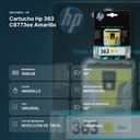 CARTUCHO HP 363 C8773EE AMARILLO - resumen de atributos