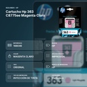 CARTUCHO HP 363 C8775EE MAGENTA CLARO - resumen de atributos