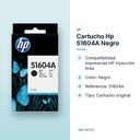 CARTUCHO HP 51604A NEGRO - características principales