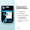 CARTUCHO HP 85 C9426A MAGENTA - características principales