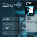 CARTUCHO HP 85 C9429A MAGENTA CLARO - resumen de atributos