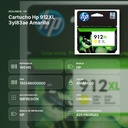 CARTUCHO HP 912XL 3YL83AE AMARILLO - resumen de atributos