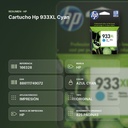 CARTUCHO HP 933XL CYAN - resumen de atributos