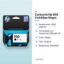 CARTUCHO HP 950 CN049AE NEGRO - características principales