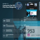 CARTUCHO HP 953 F6U13AE MAGENTA - resumen de atributos