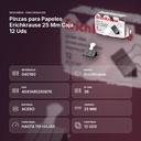 PINZAS PARA PAPELES ERICHKRAUSE 25 MM CAJA 12 UDS - resumen de atributos
