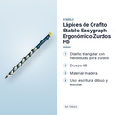 LÁPICES DE GRAFITO STABILO EASYGRAPH ERGONÓMICO ZURDOS HB - características principales
