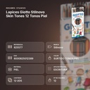 LAPICES GIOTTO STILNOVO SKIN TONES 12 TONOS PIEL - resumen de atributos