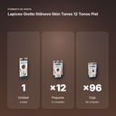 LAPICES GIOTTO STILNOVO SKIN TONES 12 TONOS PIEL - formato de venta: paquete de 12, caja de 96