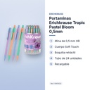 PORTAMINAS ERICHKRAUSE TROPIC PASTEL BLOOM 0,5MM - características principales