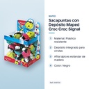 SACAPUNTAS CON DEPÓSITO MAPED CROC CROC SIGNAL - características principales