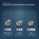 SACAPUNTAS CON DEPÓSITO MAPED CROC CROC SIGNAL - formato de venta: paquete de 24, caja de 288