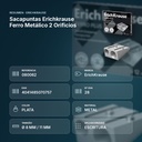SACAPUNTAS ERICHKRAUSE FERRO METÁLICO 2 ORIFICIOS - resumen de atributos
