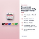 SACAPUNTAS ERICHKRAUSE UNITY PLÁSTICO 1 ORIFICIO - características principales