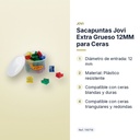 SACAPUNTAS JOVI EXTRA GRUESO 12MM PARA CERAS  - características principales