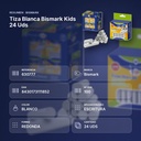 TIZA BLANCA BISMARK KIDS 24 UDS - resumen de atributos