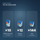 TIZA DE COLORES KIDS  - formato de venta: paquete de 12, caja de 144