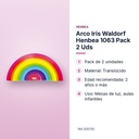 ARCO IRIS WALDORF HENBEA 1063 PACK 2 UDS - características principales