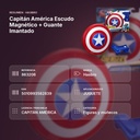 CAPITÁN AMÉRICA ESCUDO MAGNÉTICO + GUANTE IMANTADO - resumen de atributos
