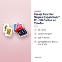 BARAJA FOURNIER NAIPES ESPAÑOLA Nº 12 – 50 CARTAS EN CELOFAN - características principales