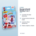 BARAJA INFANTIL SPIDEY 4 EN 1 - características principales