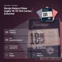 BARAJA NAIPES PÓKER INGLÉS 18-55 (54 CARTAS, ESTUCHE) - resumen de atributos