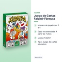 JUEGO DE CARTAS  FALOMIR FÓRMULA - características principales