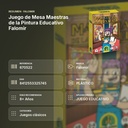 JUEGO DE MESA MAESTRAS DE LA PINTURA EDUCATIVO FALOMIR - resumen de atributos