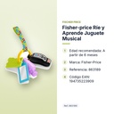 FISHER-PRICE RÍE Y APRENDE JUGUETE MUSICAL  - características principales