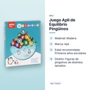 JUEGO APLI DE EQUILIBRIO PINGÜINOS - características principales