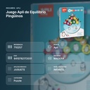 JUEGO APLI DE EQUILIBRIO PINGÜINOS - resumen de atributos