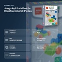 JUEGO APLI LADRILLOS DE CONSTRUCCIÓN 50 PIEZAS - resumen de atributos