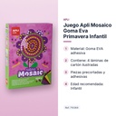JUEGO APLI MOSAICO GOMA EVA PRIMAVERA  INFANTIL - características principales