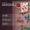 JUEGO APLI PIEZAS DE CONSTRUCCIÓN 60 PIEZAS - resumen de atributos