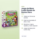 JUEGO DE MESA LUDILO BATALLA DE GENIOS STARS - características principales