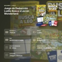 JUEGO DE DEDUCCIÓN LUDILO BUSCA A LEO EN WONDERLAND - resumen de atributos