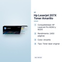 HP LASERJET 207X TONER AMARILLO - características principales